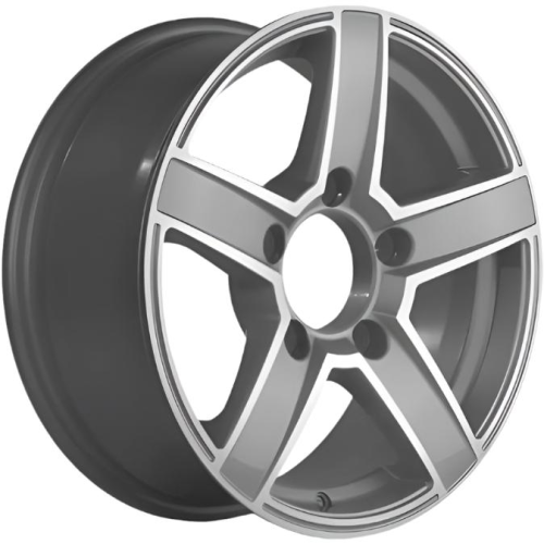 Диски Khomen KHW 1614 6.5x16 5*139.7 ET35 DIA98.5 F-Silver-FP Литой купить с бесплатной доставкой в пункты выдачи в Петербурге
